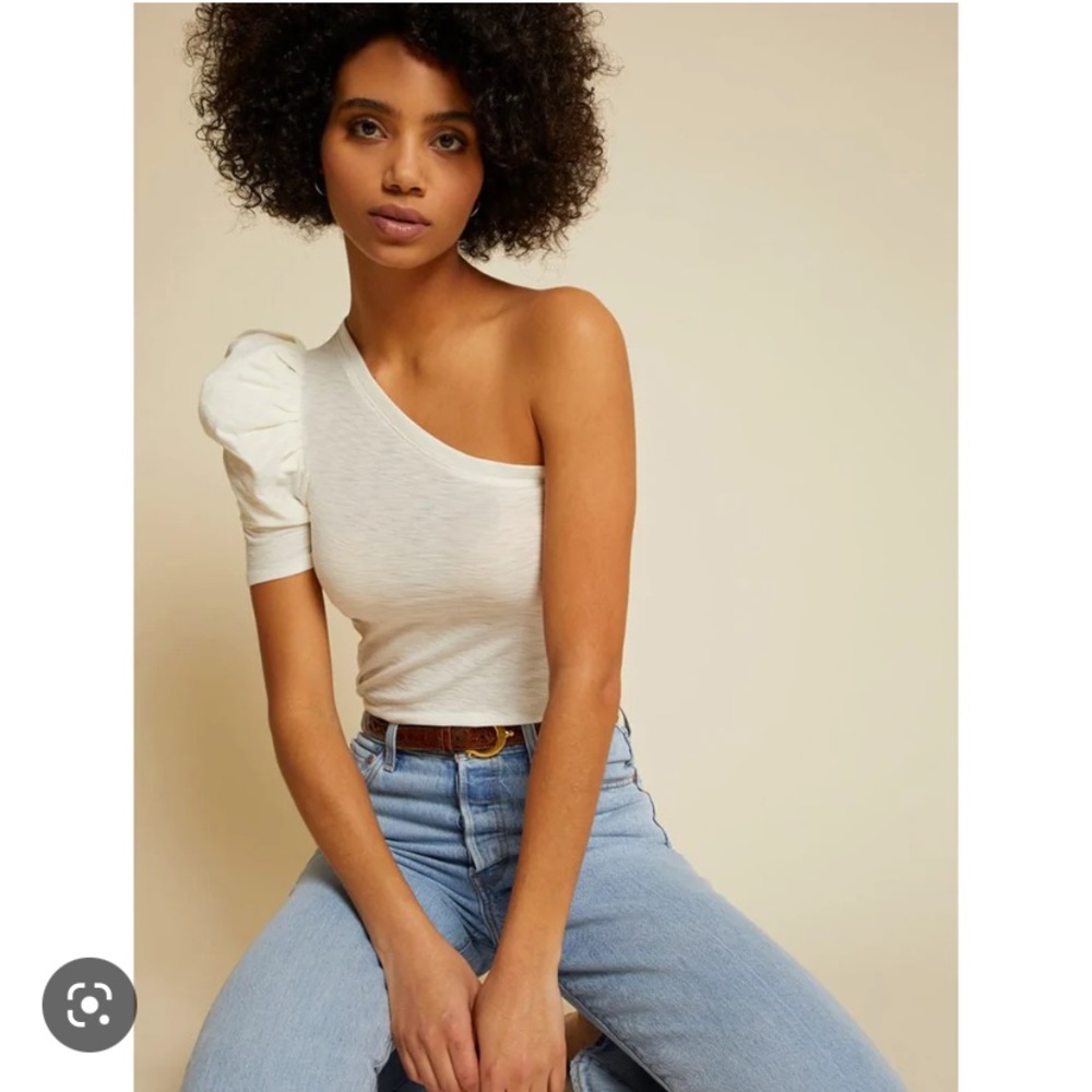 Nation LTD Paulina Tee in Cream